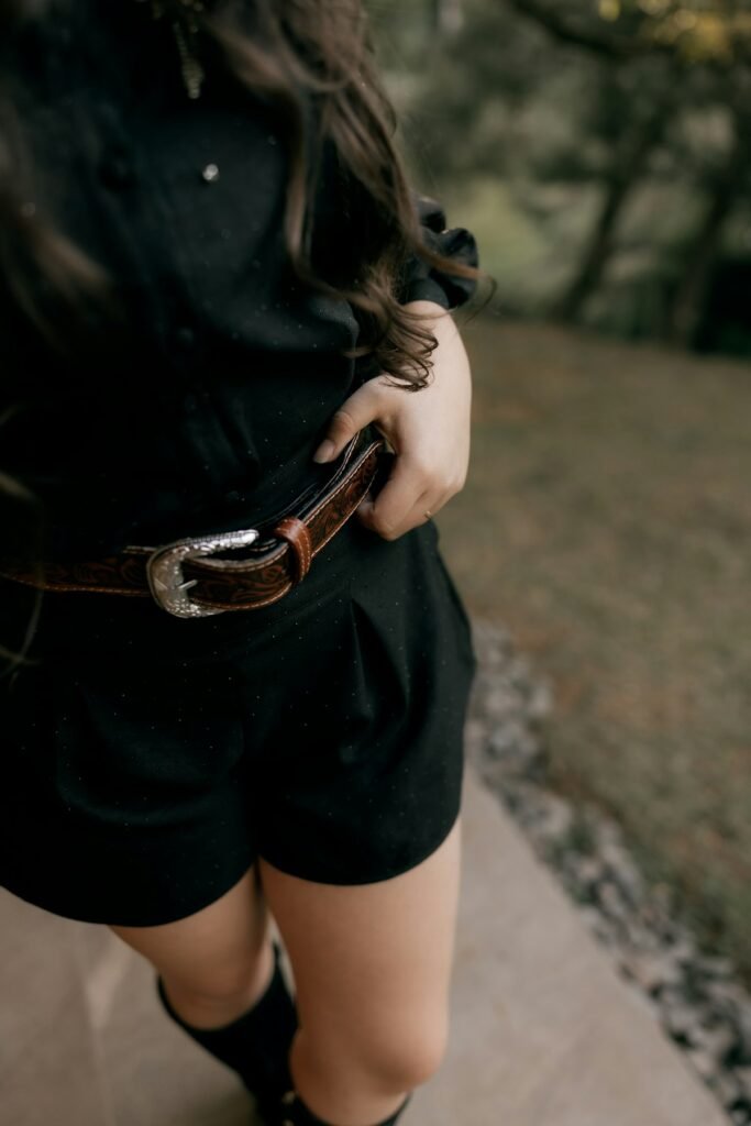 Vegetable-Tanned Leather Belt